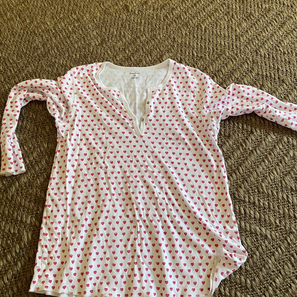 Roller Rabbit Hearts TOP ONLY